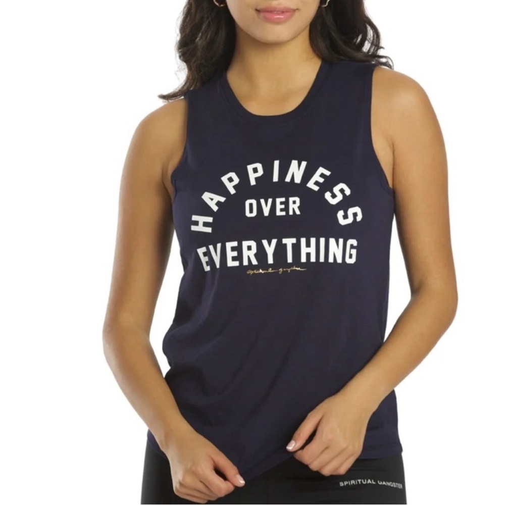 Spiritual Gangster Happiness Muscle Tank Women's Clothing #8